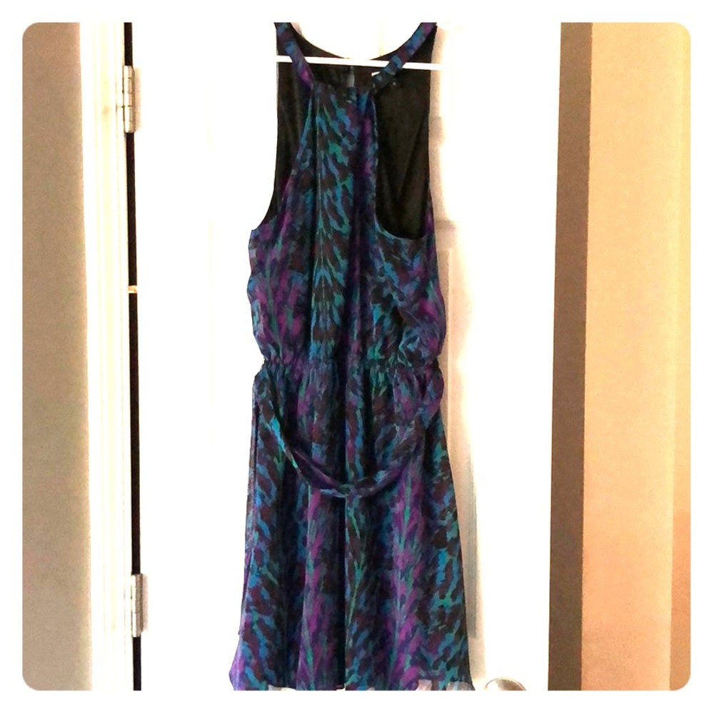 Animal-like print summer dress